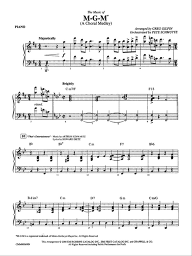 The Music of M-G-M