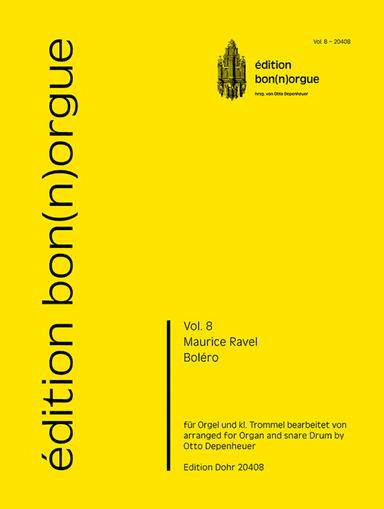 Boléro (für Orgel und kleine Trommel)
