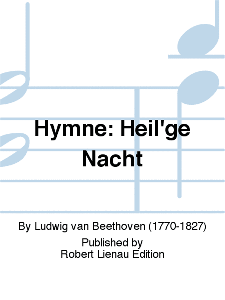 Hymne: Heil'ge Nacht