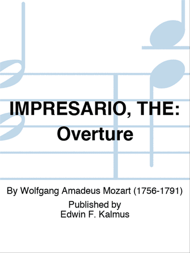 IMPRESARIO, THE: Overture