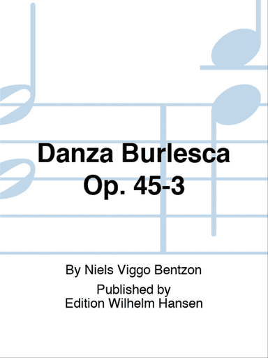 Danza Burlesca Op. 45-3
