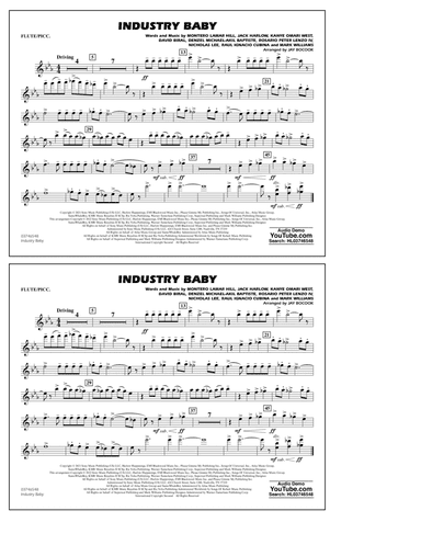 Industry Baby (arr. Jay Bocook) - Flute/Piccolo