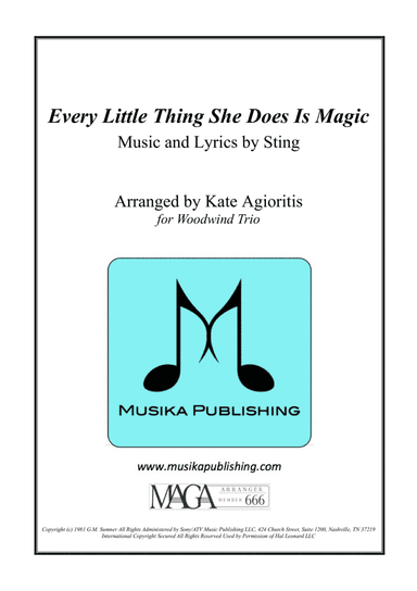 Every Little Thing She Does Is Magic