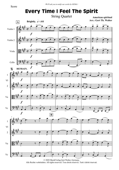 Every Time I Feel The Spirit