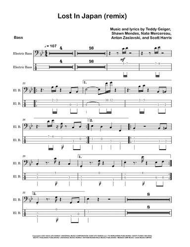 Lost In Japan (remix)