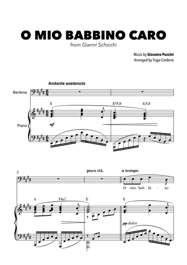 O Mio Babbino Caro