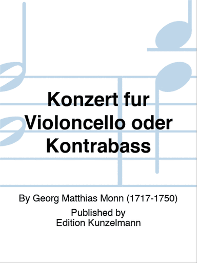 Concerto for cello or double bass