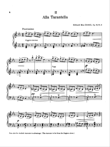 MacDowell: Twelve Etudes, Op. 39