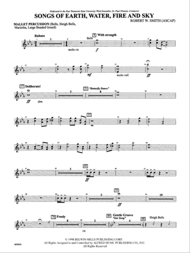 Songs of Earth, Water, Fire and Sky: Mallets