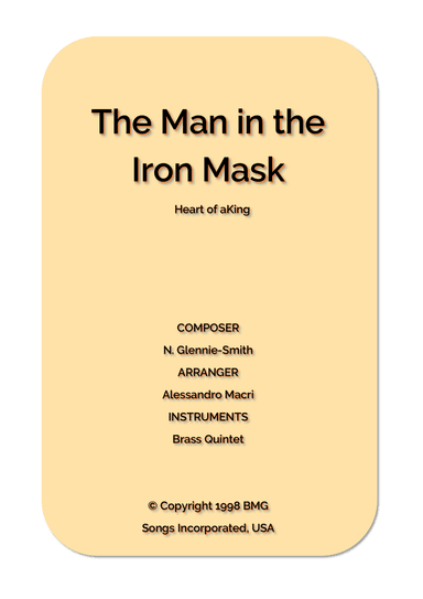 The Man In The Iron Mask