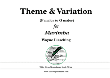 Theme and Variation for Marimba