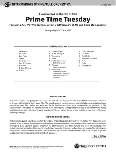 Prime Time Tuesday: Score