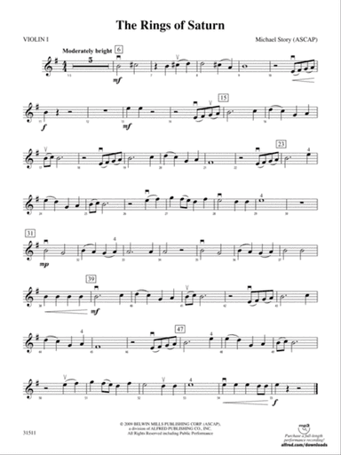 The Rings of Saturn: 1st Violin