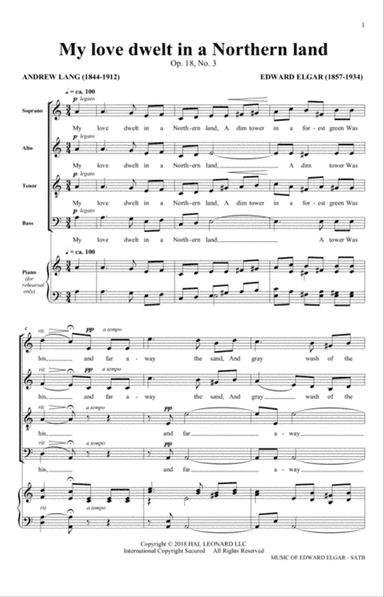 My Love Dwelt (arr. Philip Lawson)