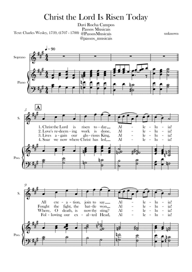 Christ the Lord is Rises today