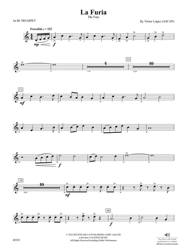 La Furia: 1st B-flat Trumpet