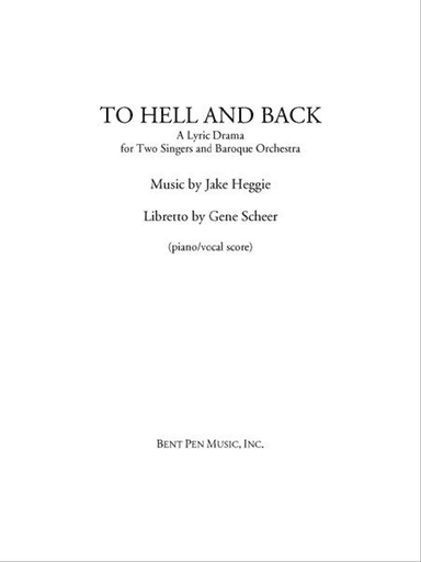 To Hell and Back (piano/vocal score)