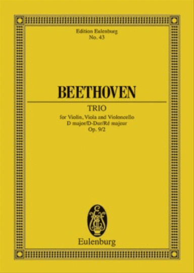 String Trio in D Major, Op. 9/2