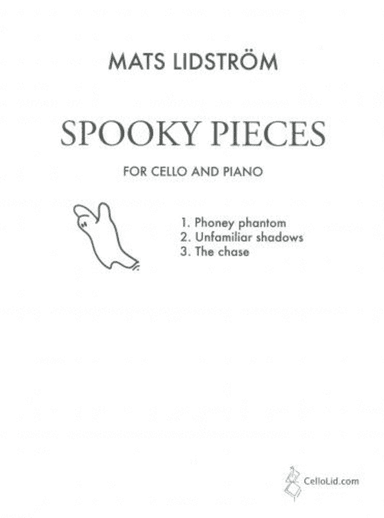 Spooky Pieces. Cello & Piano