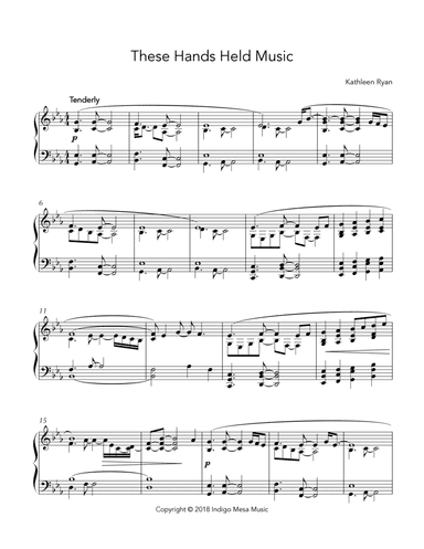 These Hands Held Music