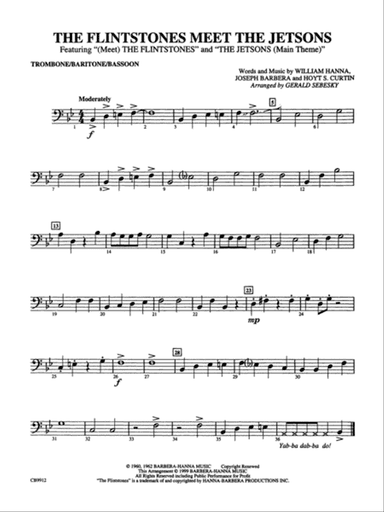 The Flintstones Meet the Jetsons: 1st Trombone