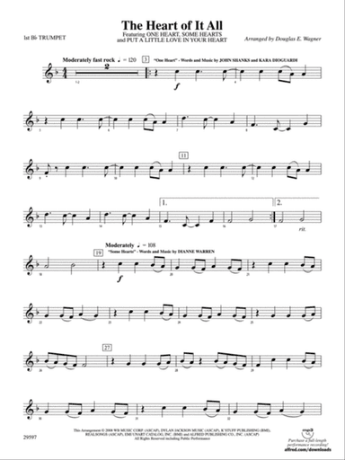 The Heart of It All: 1st B-flat Trumpet