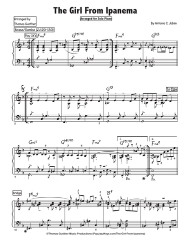 The Girl From Ipanema (garôta De Ipanema)