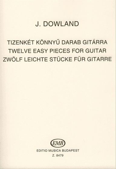 Zwölf Leichte Stücke Für Gitarre