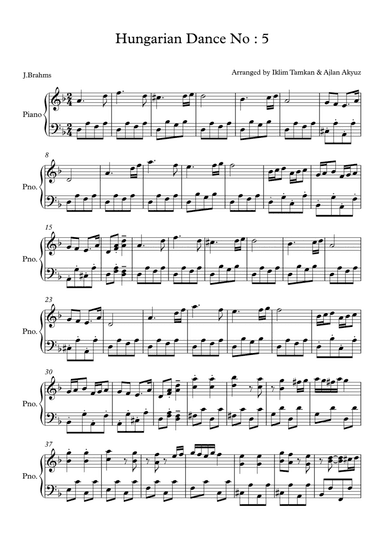 Hungarian Dance No.5