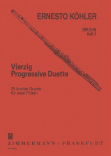 Forty Progressive Duets Op. 55 Heft 1