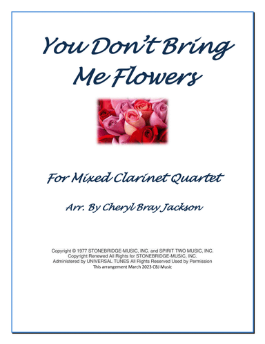 You Don't Bring Me Flowers