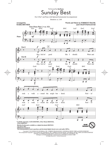 Sunday Best (arr. Mark Brymer)