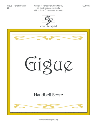 Gigue - Handbell Score