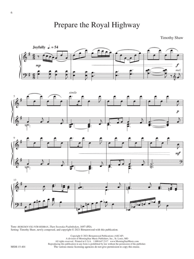 Prepare the Royal Highway