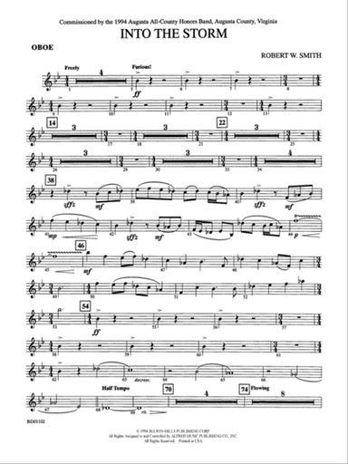 Into the Storm: Oboe