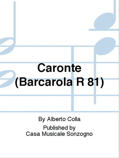 Caronte (Barcarola R 81)