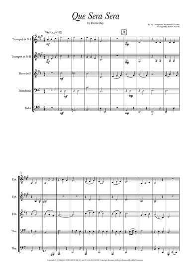 Que Sera, Sera (whatever Will Be, Will Be)