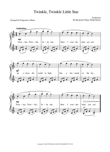 Twinkle, Twinkle Little Star