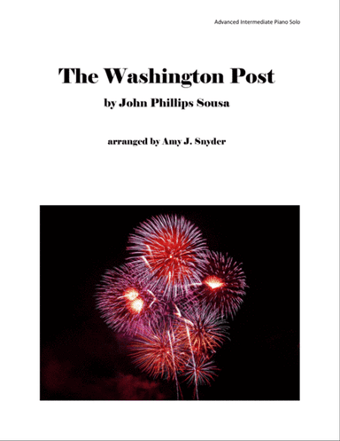 The Washington Post, piano solo