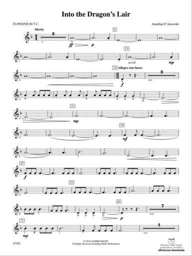 Into the Dragon's Lair: Baritone T.C.