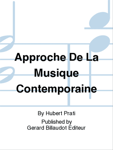 Approche de la Musique Contemporaine