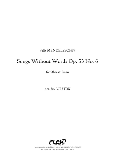 Songs without Words Opus 53 No. 6