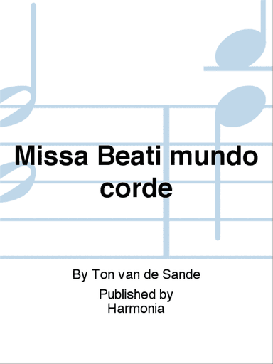 Missa Beati mundo corde