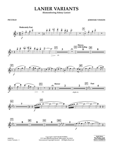 Lanier Variants - Piccolo