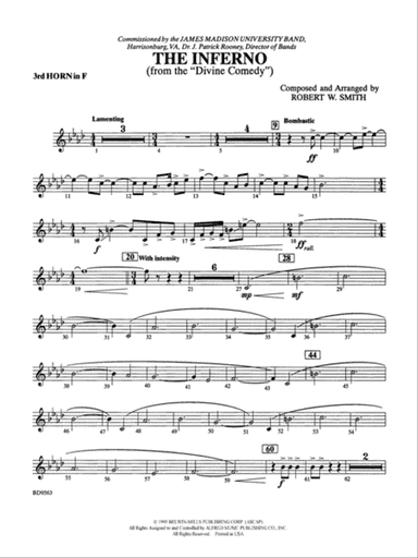 The Inferno: 3rd F Horn
