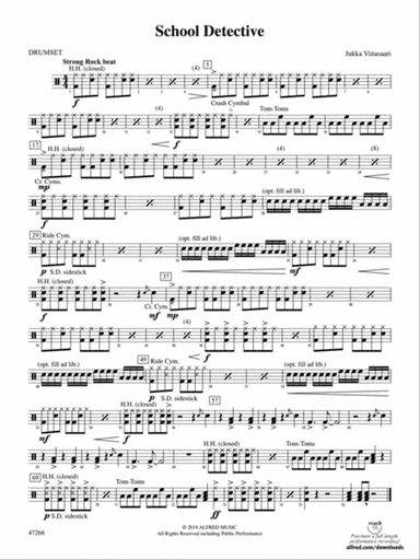 School Detective: Drums