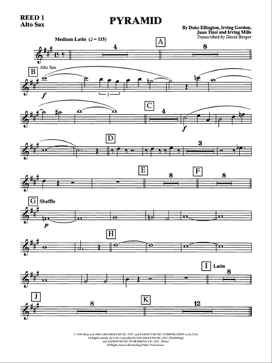 Pyramid: E-flat Alto Saxophone