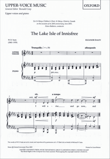 The Lake Isle of Innisfree