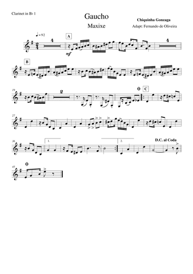 Gaúcho Corta Jaca ( Brazilian Tango)