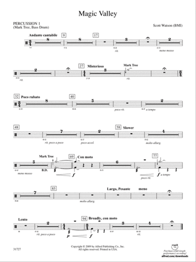 Magic Valley: 1st Percussion